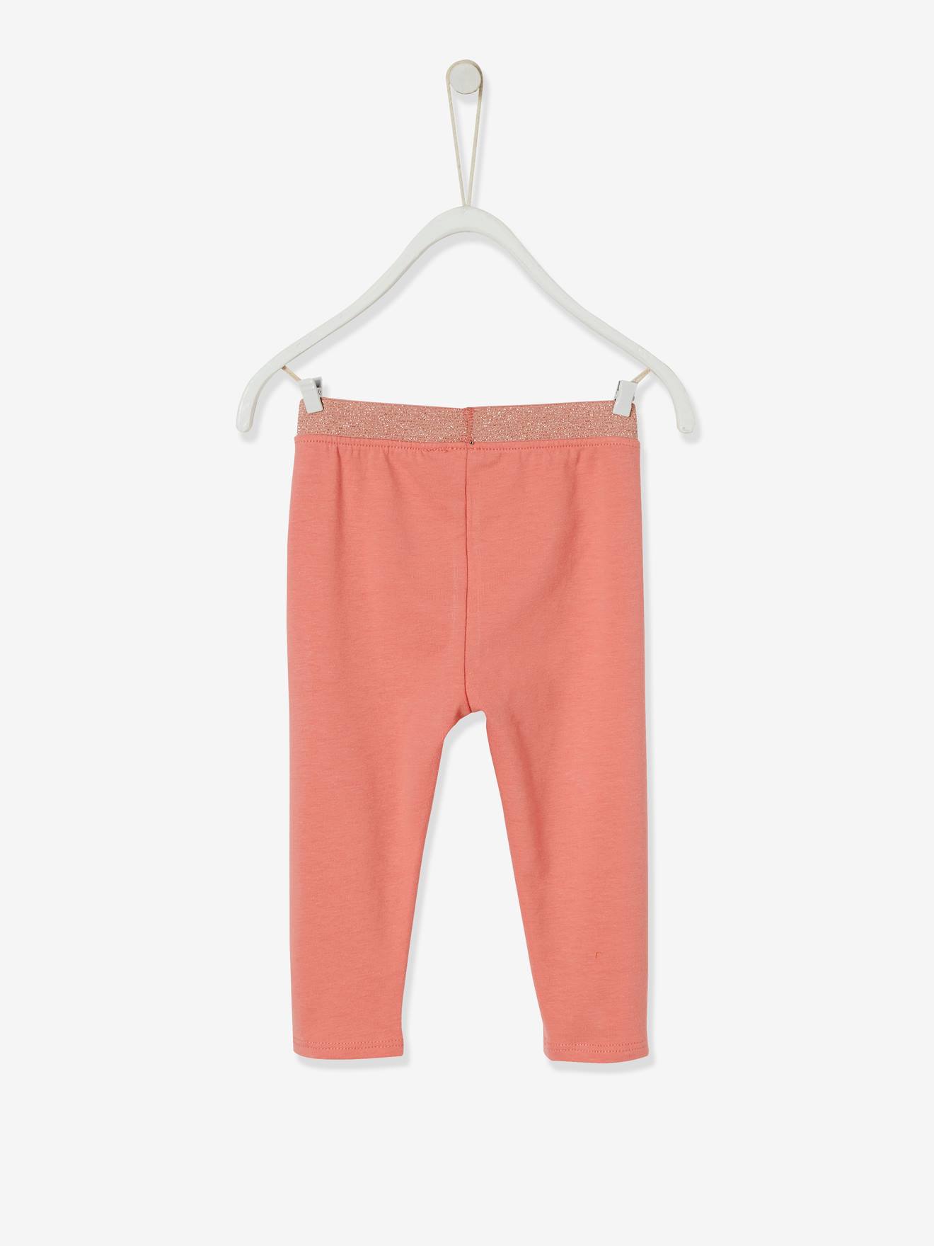 legging orange fille