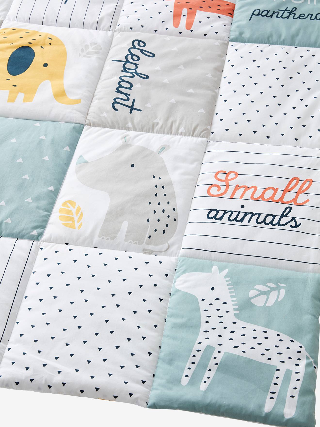 Tapis De Sol Jungle Baby Oeko Tex Multicolore Linge De Maison Et Decoration