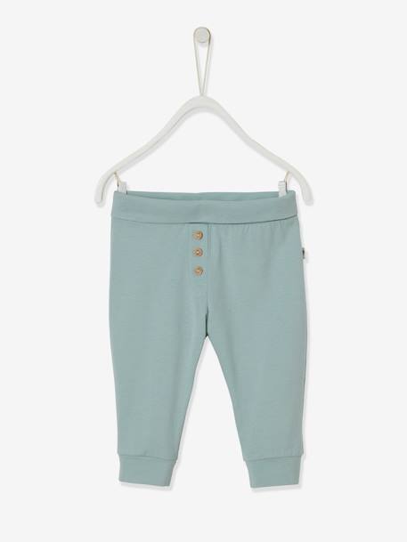 Legging Baby Van Zuiver Biokatoen Lichtgroen Baby