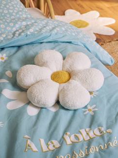 Linge de maison et décoration-Coussin déco enfant bouclette fleur