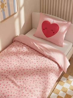Linge de maison et décoration-Linge de lit enfant-Parure Magicouette CERISE avec coton recyclé