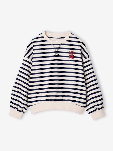 Fille-Sweat fille manches longues