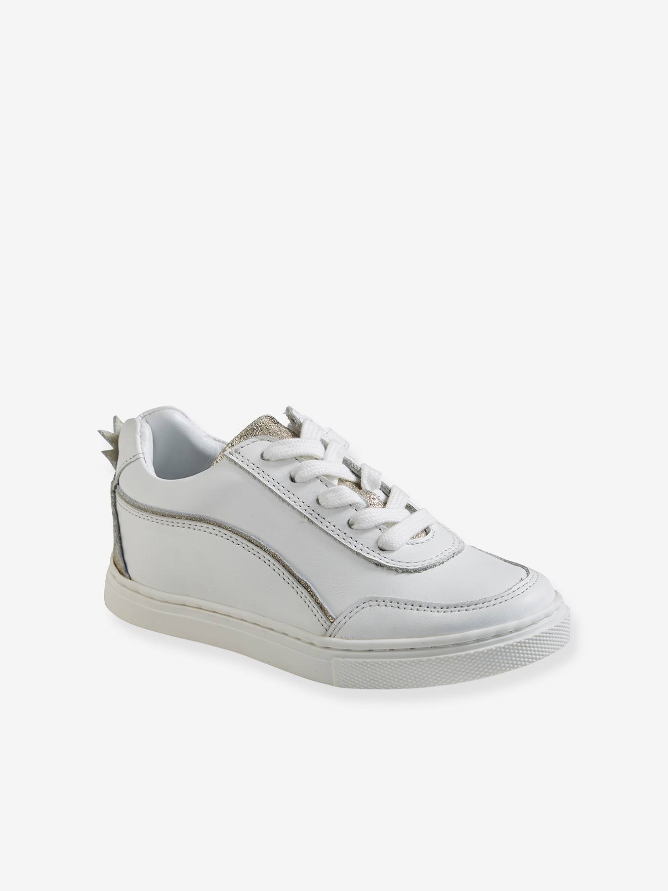 tennis cuir fille