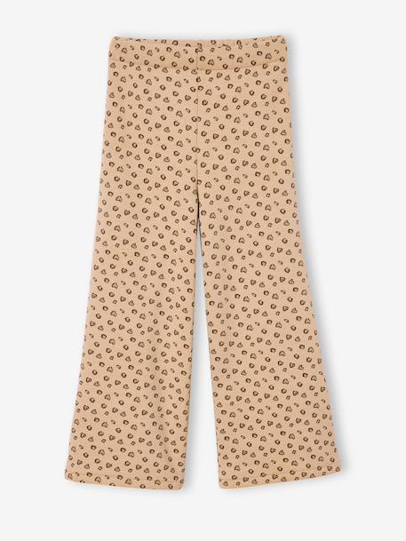 Fille-Legging fille large polaire 