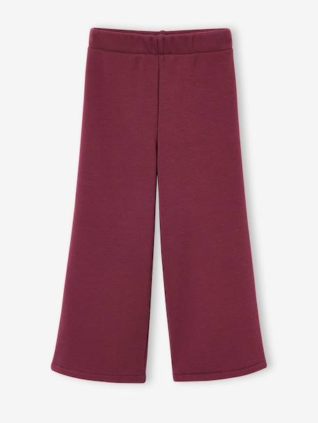 Fille-Pantalon-Legging fille large doublé maille polaire 