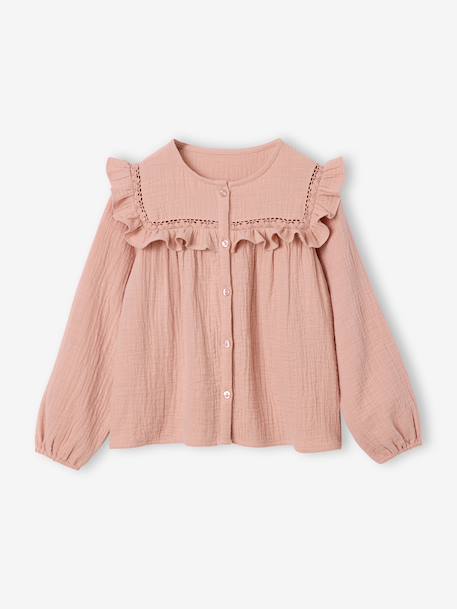 Fille-Chemise manches longues fille