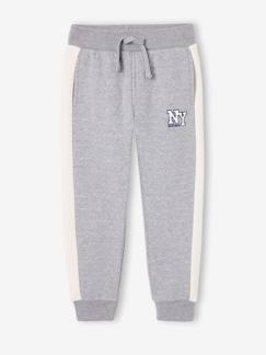 Jongens-Broek-Joggingbroek voor jongens met een band aan de zijkant