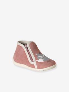 Chaussures-Chaussures bébé 17-26-Bottines zippées souples en cuir bébé