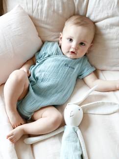Baby-Body-Romper pasgeborene korte mouwen om te personaliseren