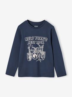 T-shirt manches longues garçon  - vertbaudet enfant
