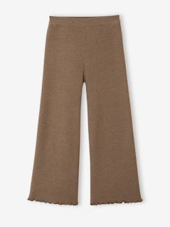 Meisje-Wijde gebreide legging voor meisjes