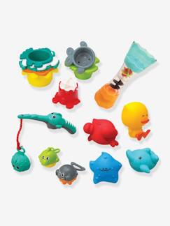 Speelgoed-Eerste levensjaren-Badspeelgoed-Badkoffer met 16 items INFANTINO
