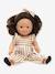 Prachtige 32 cm stylingpop DJECO geel+jeansblauw+paars+wit+zPARME - vertbaudet enfant 