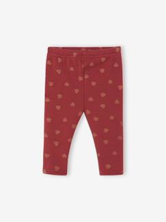 -Gevoerde baby legging in fleece mesh