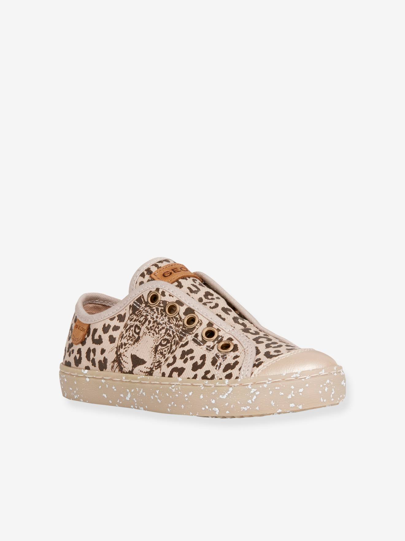 TORAL LEOPARD PRINT RUNNER-STYLE SUEDE SNEAKERS