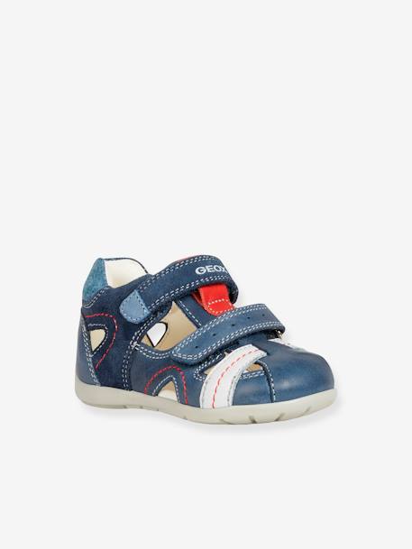 Sandales Bebe Garcon Kaytan Boy B Geox Marine Rouge Gris Chaussures