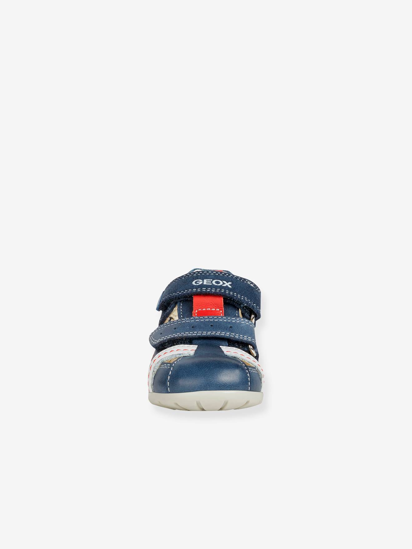 Sandales Bebe Garcon Kaytan Boy B Geox Marine Rouge Gris Chaussures