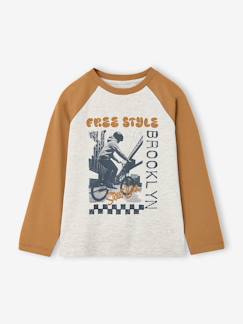 T-shirt manches longues garçon  - vertbaudet enfant