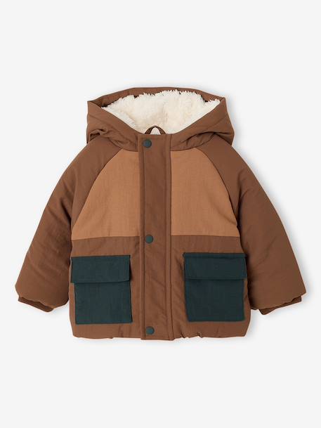Doudoune bébé garçon à capuche  - vertbaudet enfant
