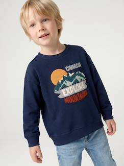-Sweatshirt met ronde hals voor jongens