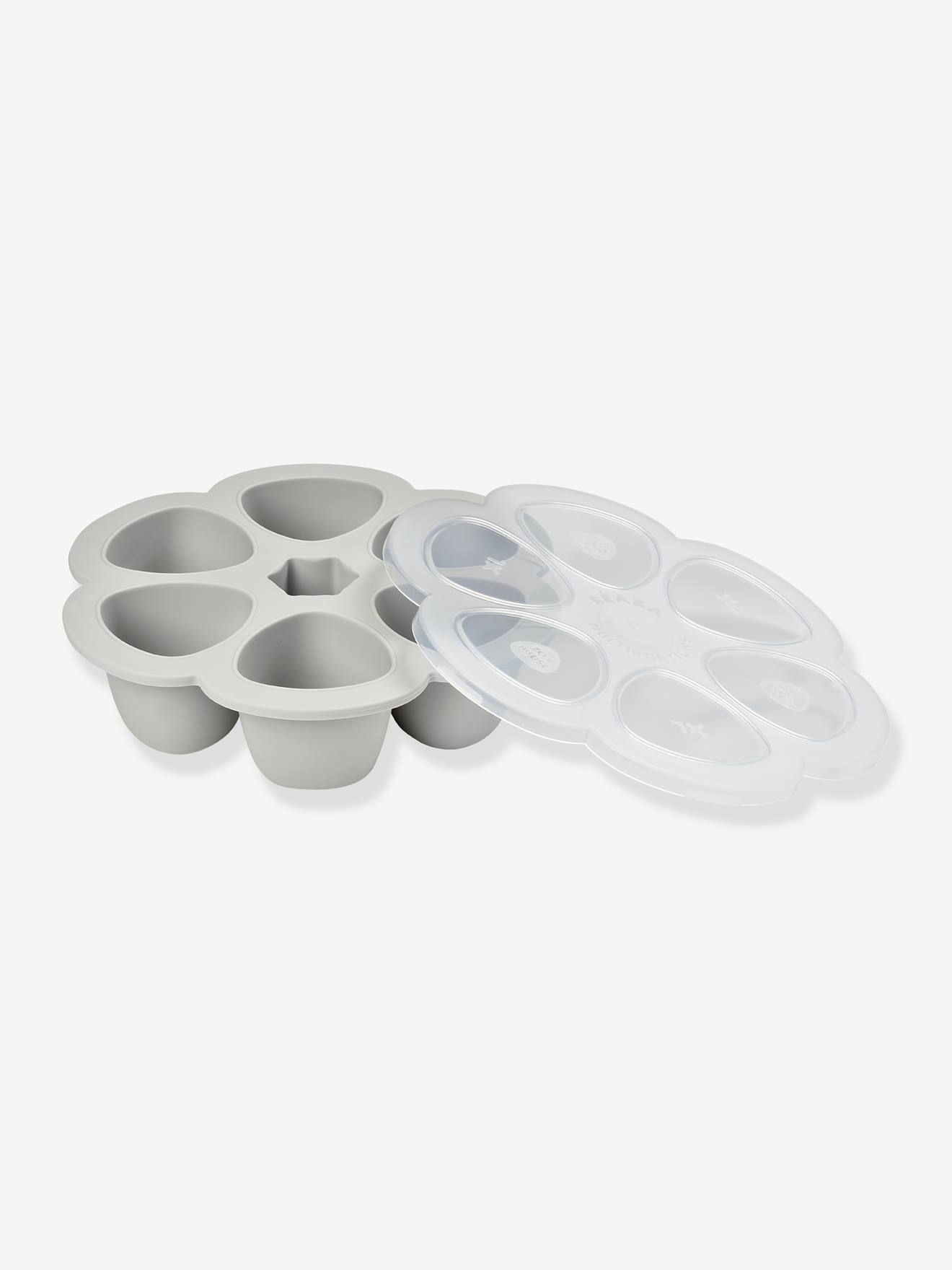 Lot de 2, multiportions silicone, petit pot bébé congélation pour la  conservation des repas bébé faits maison