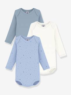 Baby-Set van 3 babyrompertjes met lange mouwen