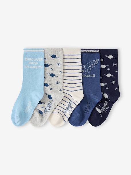 Garçon-Lot de 5 chaussettes garçon