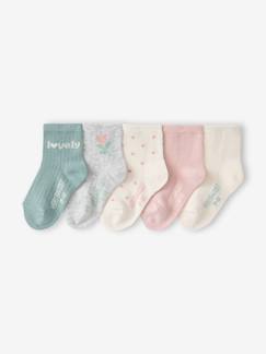 Baby-Set van 5 babysokjes voor meisjes