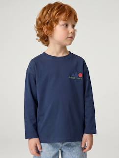 Jongens-T-shirt, poloshirt, souspull-T-shirt-Jongensshirt met lange mouwen