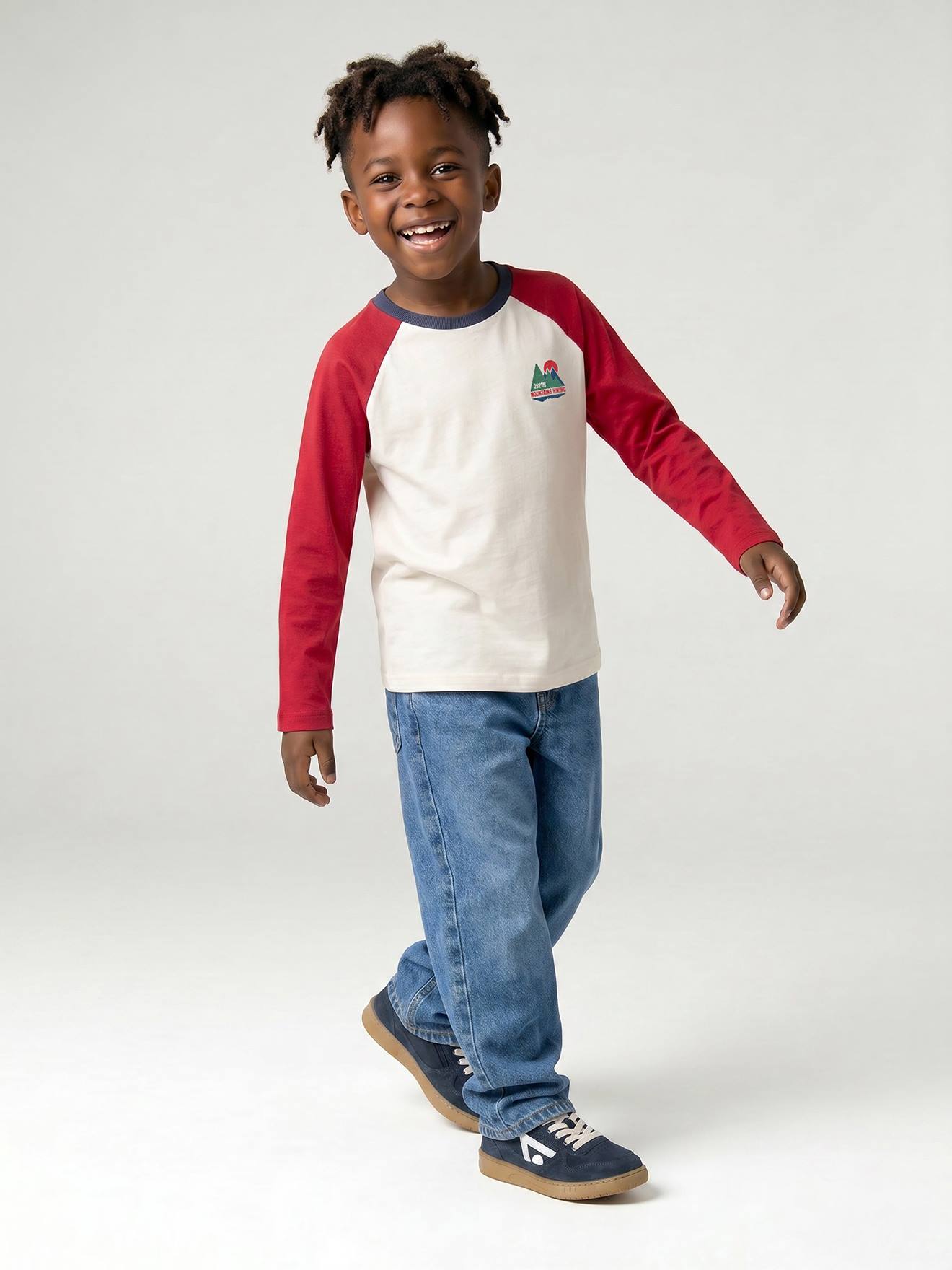 Loose jeans voor jongens double stone