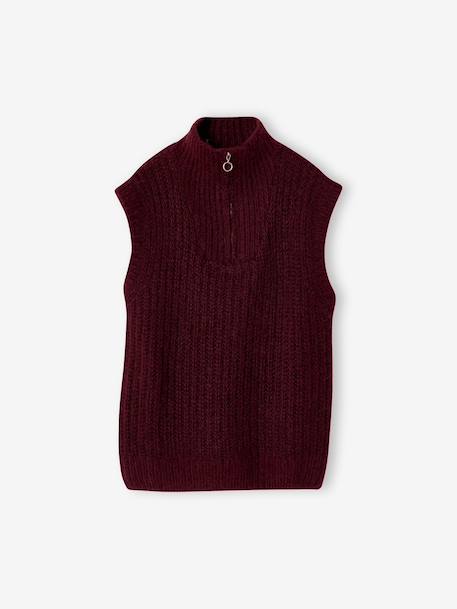 Fille-Pull camionneur sans manches fille