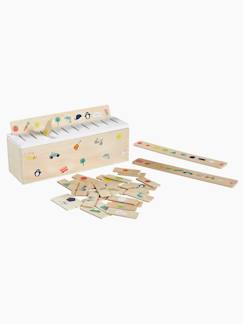 Speelgoed-Bouwspellen-Houten sorteerbox voor vormen en kleuren