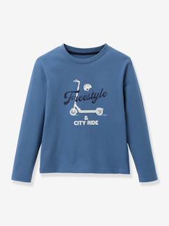 Garçon-T-shirt, polo, sous-pull-T-shirt manches longues imprimé