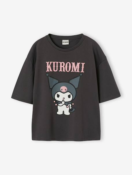 Fille-T-shirt, sous-pull-T-shirt Kuromi fille