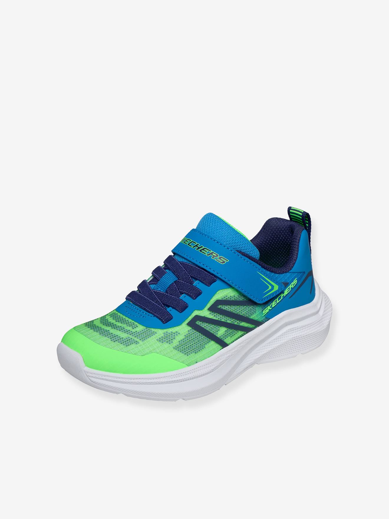 Skechers Sneakers Microspec Velocity Blauw
