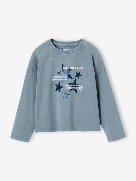 Fille-T-shirt, sous-pull-T-shirt-T-shirt manches longues fille