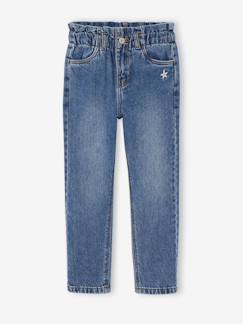 Meisje-Paperbag jeans voor meisjes
