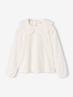T-shirt manches longues fille  - vertbaudet enfant