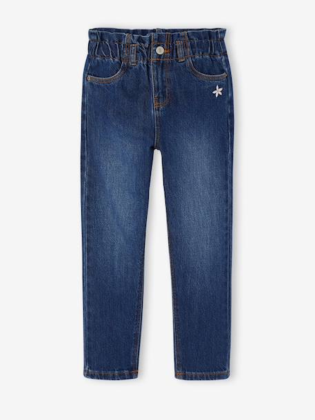 Fille-Pantalon paperbag fille