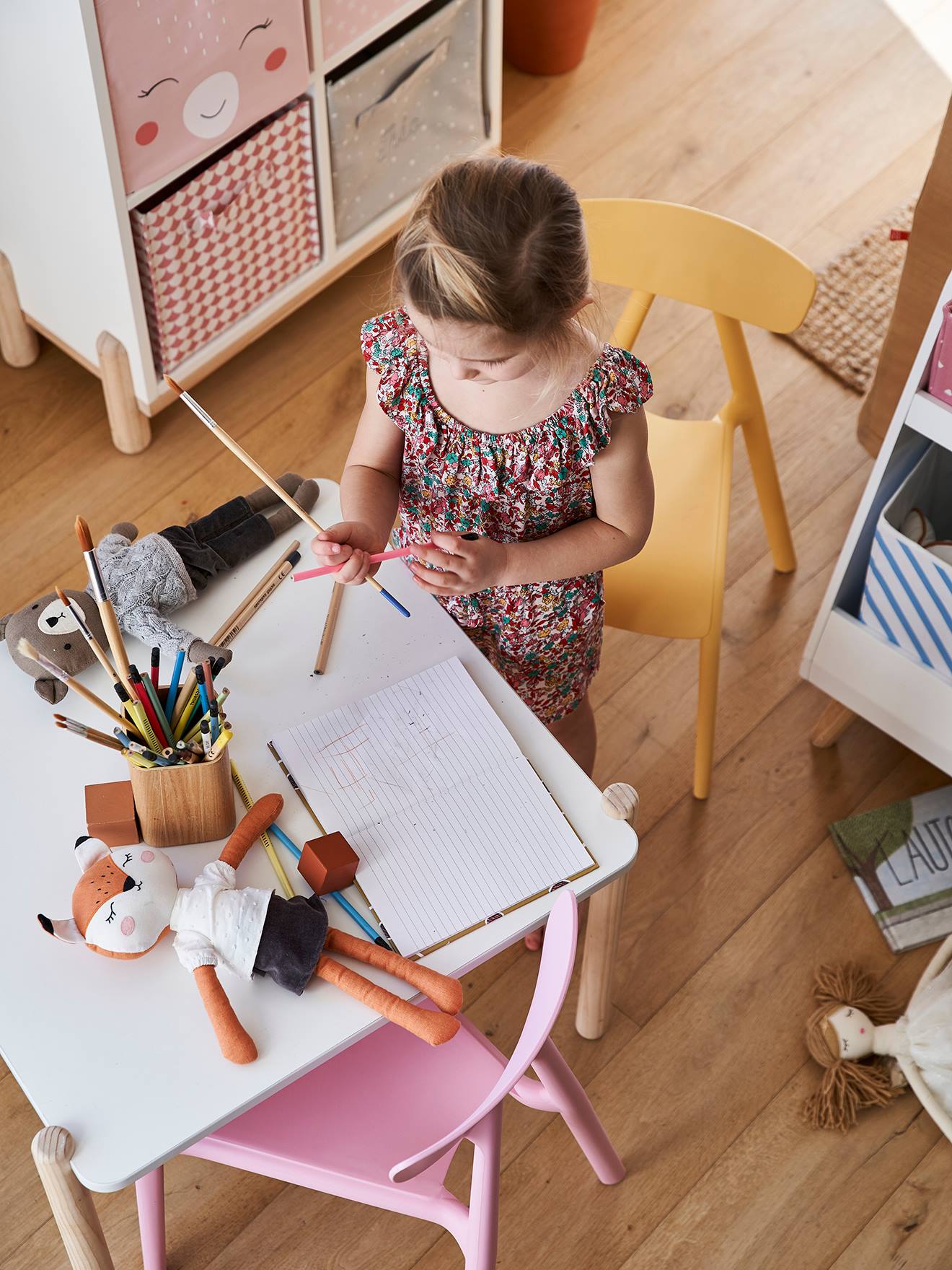 Table de jeu enfant LIGNE SIRIUS - blanc, Chambre et rangement