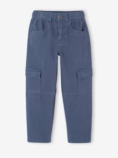Garçon-Pantalon-Pantalon cargo morphologie fin