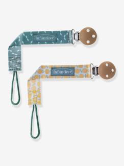 Puériculture-Pack de 2 attache-sucettes