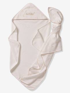 Linnengoed en decoratie-Badcape en hydrofiele doek in cadeauverpakking