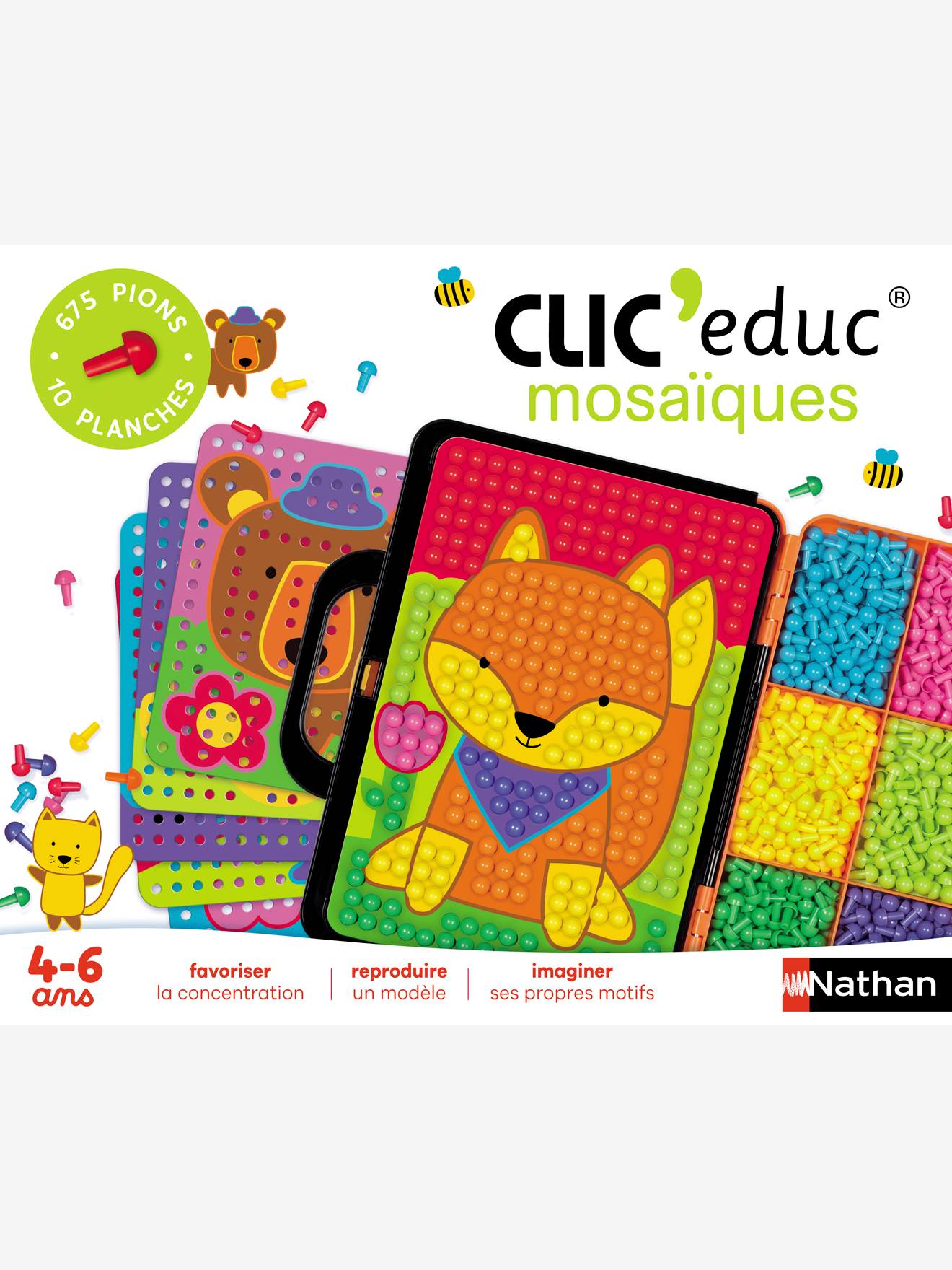 Clic Educ Mosaique - Jeux éducatifs