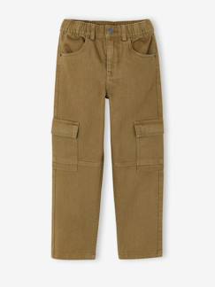 Garçon-Pantalon-Pantalon cargo morphologie fin