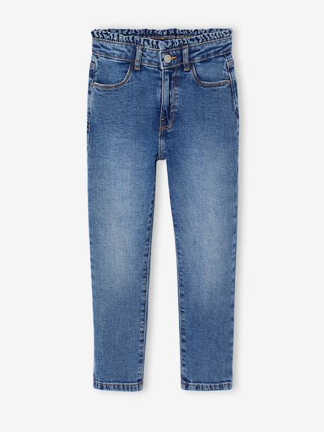 Fille-Pantalon-Jean slim fille morphologie large