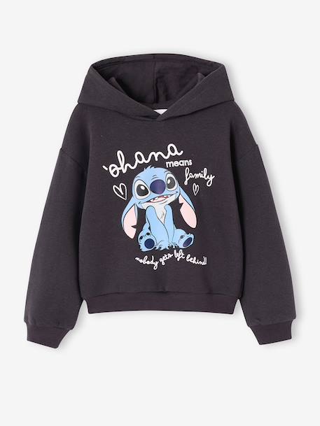 Fille-Pull, gilet, sweat-Sweat à capuche Lilo et Stitch fille
