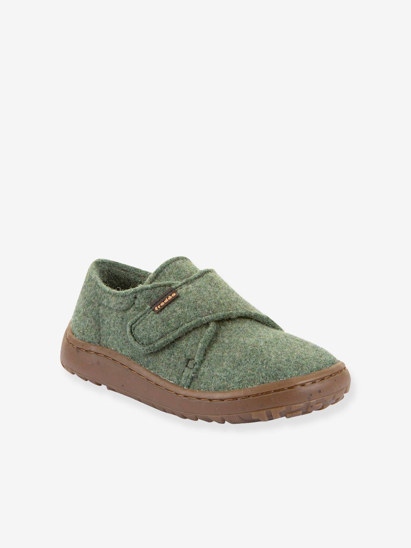 Barefoot sloffen voor kinderen BAREFOOT WOOLY Froddo groen
