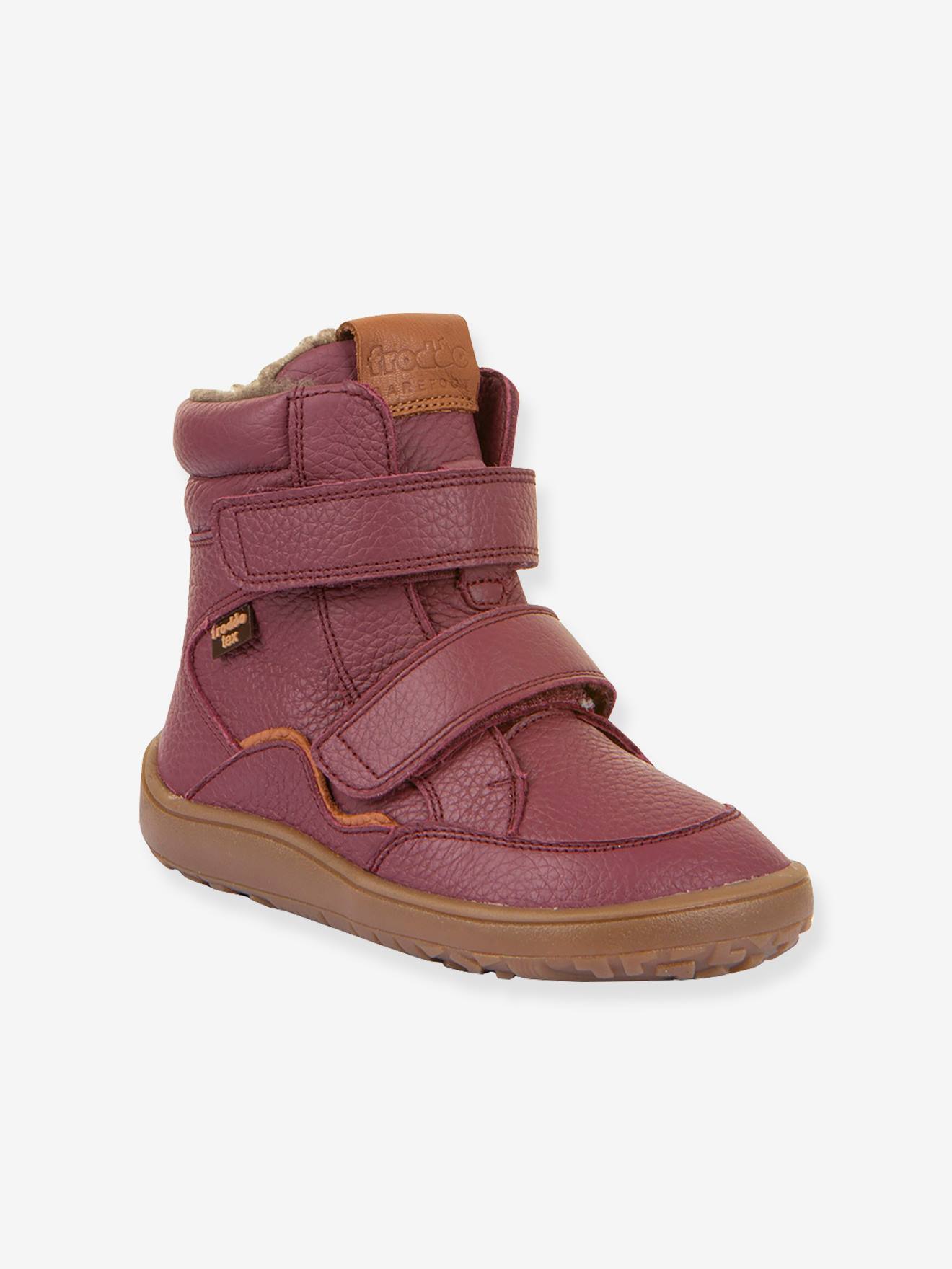 Barefoot winterschoenen voor kinderen BAREFOOT TEX WINTER Froddo bordeauxrood
