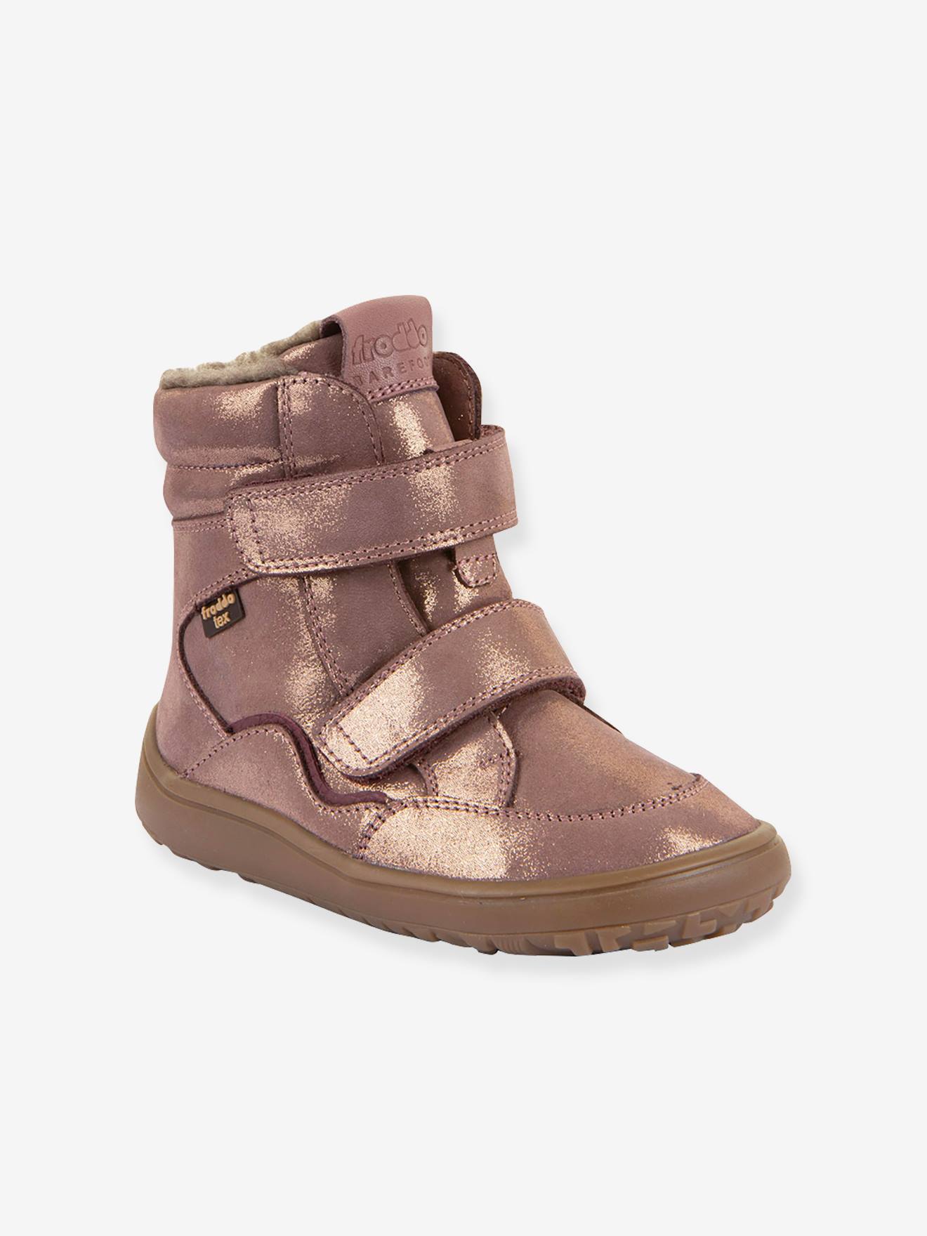 Barefoot winterschoenen voor kinderen BAREFOOT TEX WINTER Froddo goudroze